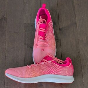 Under Armour Pink and Orange Women's Sneakers